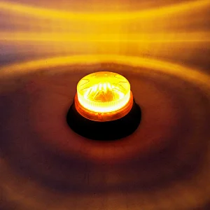 New Style LED-015 24SMD 3030 Ultra-thin amber revolving led beacon warning light