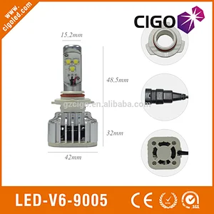 LED-V6-9005 full led headlamps 6000K 12-24V led low beam headlights 30W led headlight upgrade