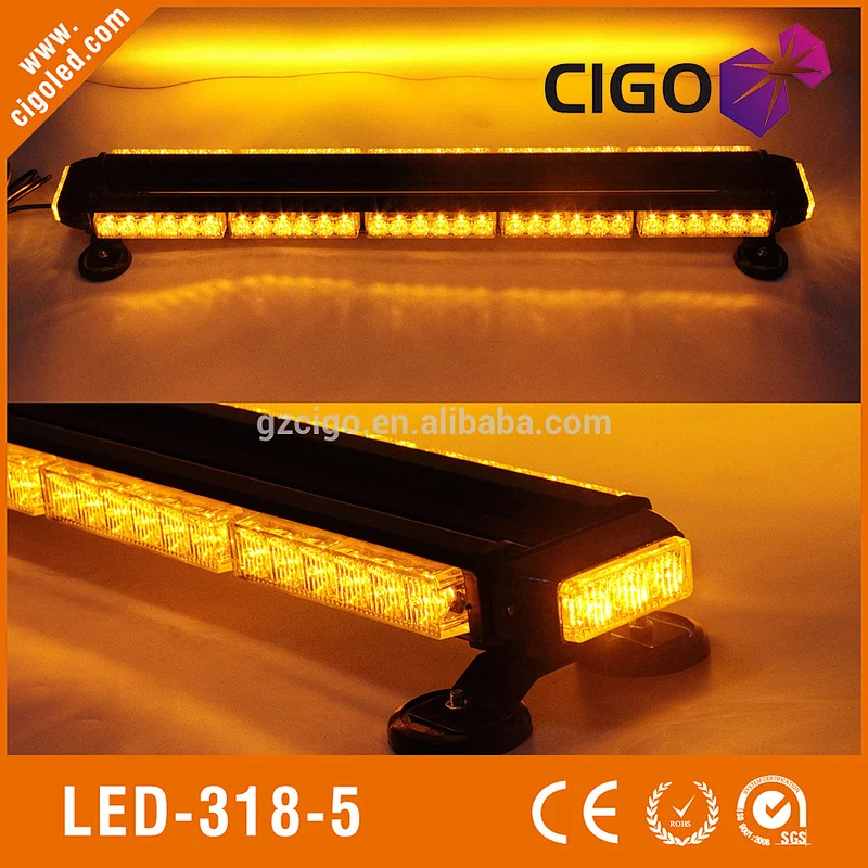 LED-318-5 led strobe warning lights 12V strobe mini lightbar 66W flashing led warning lights