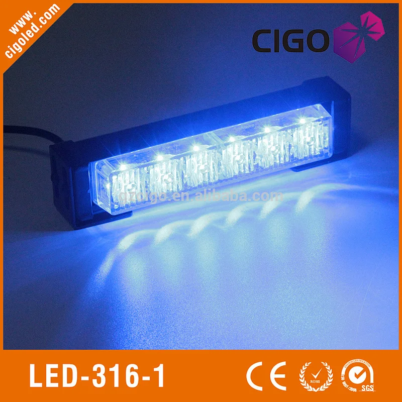 LED-316-1emergency light bars police led lights 6W or 18W bar lights for cars