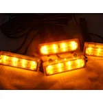 Auto Car Strobe Flashlight Super bright Emergency Warning 56 LED Mini Bar Strobe Flashing police lig