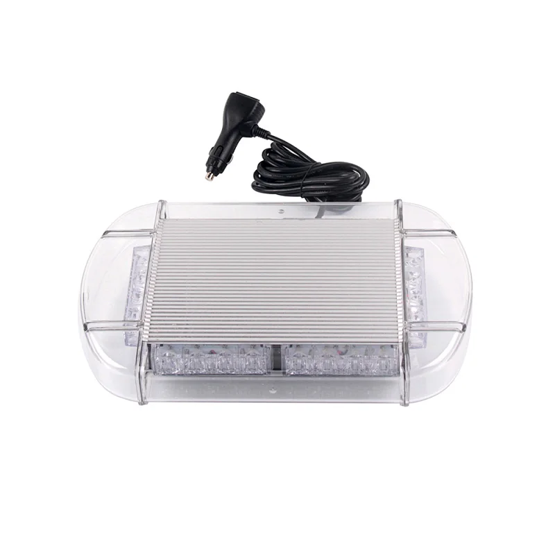 LED-835H-4D signal light bar 12V strobe light car 24W police lighting