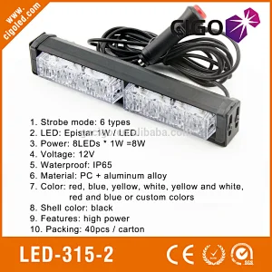 Emergency light bars for sale LED-315-2 led emergency light bars for trucks waterproof cheap led light bars for trucks