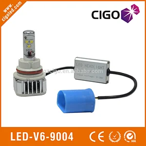 LED-V6-9004 led headlamp bulbs 6000K 12-24V led car headlight conversion 30W vehicle headlights