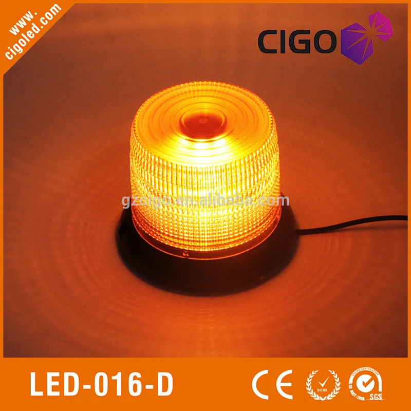 LED-016D amber emergency lights for vehicles 12Vemergency beacon lights SMD high power LED chip roof mounted led strobe lights