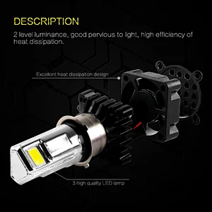 2019 hot M02D blue led motorcycle  headlights for trucks