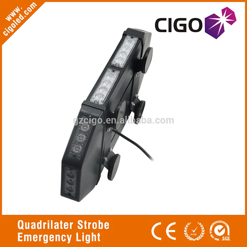 2016 New design led emergency lighting 12 - 24V 3W/LED fire alarm fishing strobe led emergency lighting bar for vehicles
