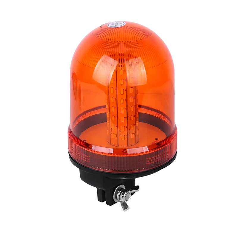 LED-03R-4  Amber LED 80-5730 revolving beacon light  With Support  For truck