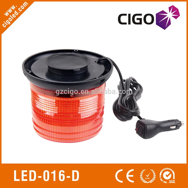 LED-016D amber emergency lights for vehicles 12Vemergency beacon lights SMD high power LED chip roof mounted led strobe lights