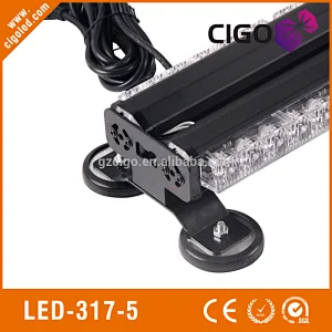 amber strobe lights 12V led lights emergency vehicles 60W emergency vehicle light bar