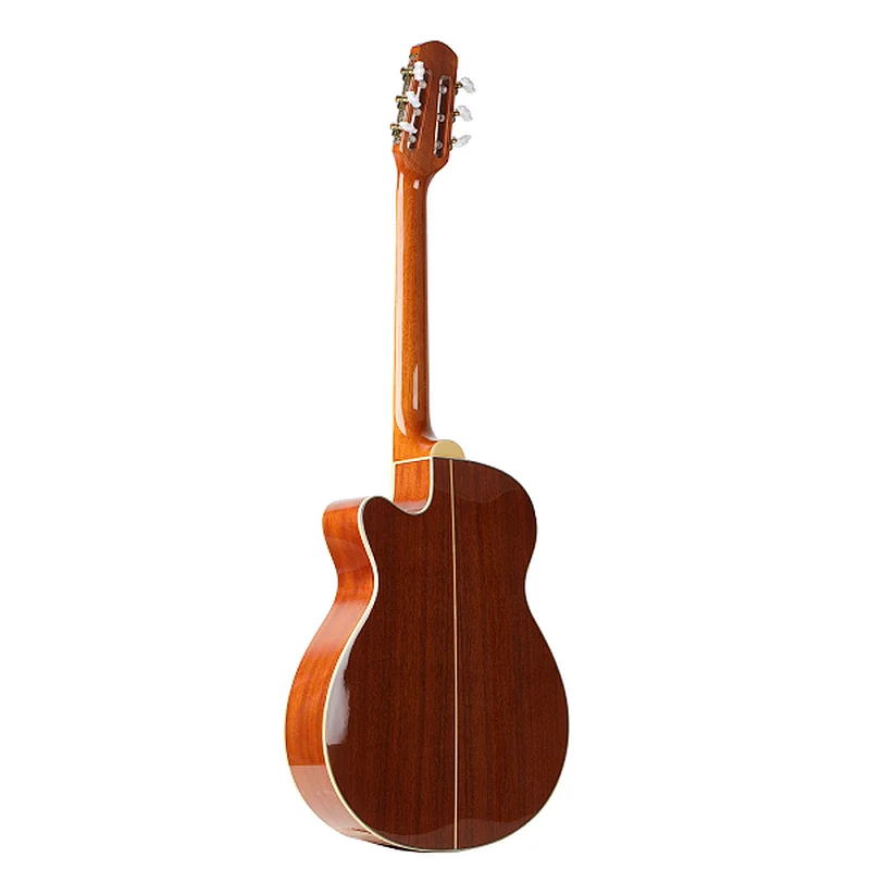 Gecko Factory sells 39 inches handmade Sapele Material Classical guitar for adults