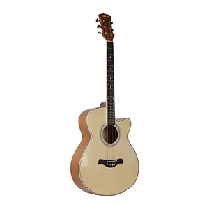 Wholesale 36 inches high quality good sound classical acoustic guitar handmade for sale
