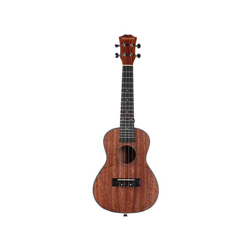Gecko brand treble mahogany concert guitar ukulele stringed instrument for sale