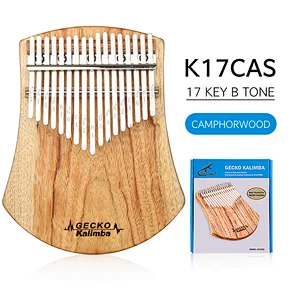 Gecko boutique recommends 17-key thumb piano customized camphor wood carlimba