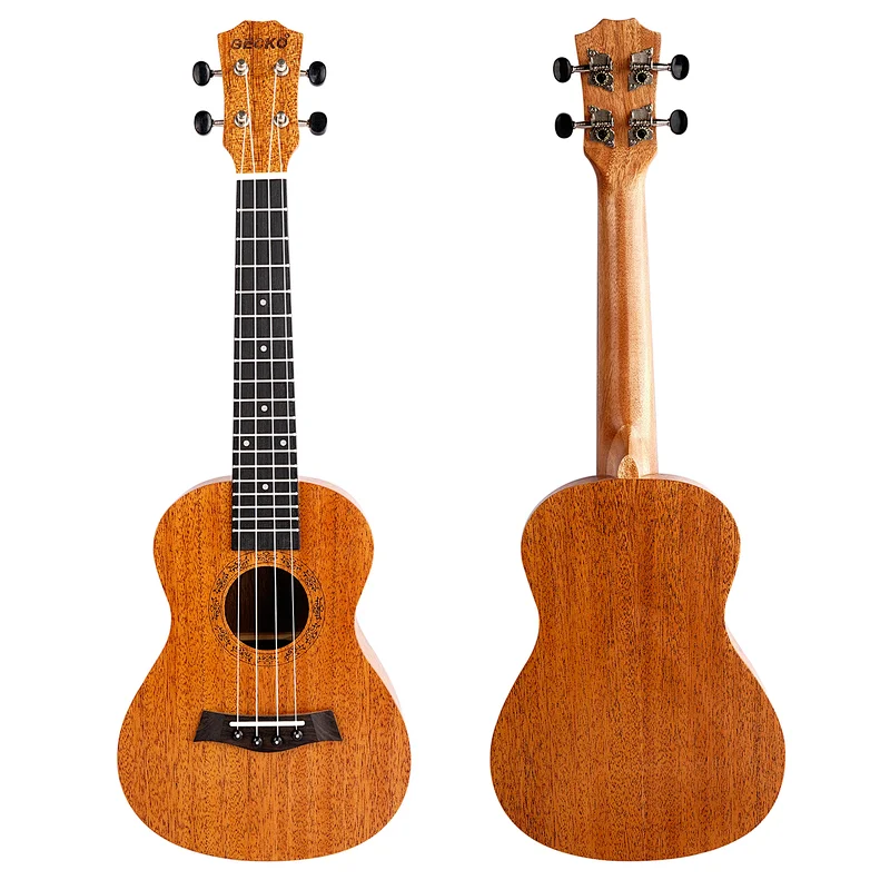 China Gecko Musical Instrument High Quality Comfortable 23 inch Acoustic Ukulele