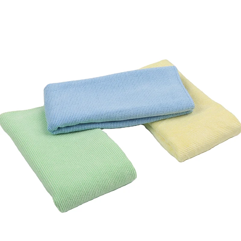 270~360gsm 80 polyester 20 polyamide custom lint free premium kitchen towel microfiber cloth