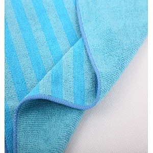 JIARUN Hand Towel Teal Microfiber Very absorbent BacLock