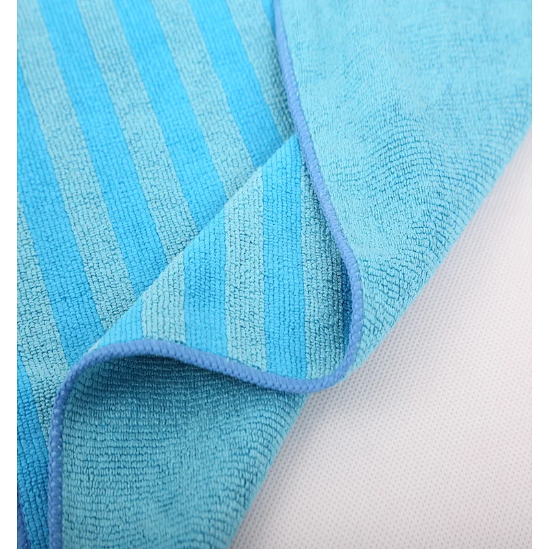 JIARUN Hand Towel Teal Microfiber Very absorbent BacLock