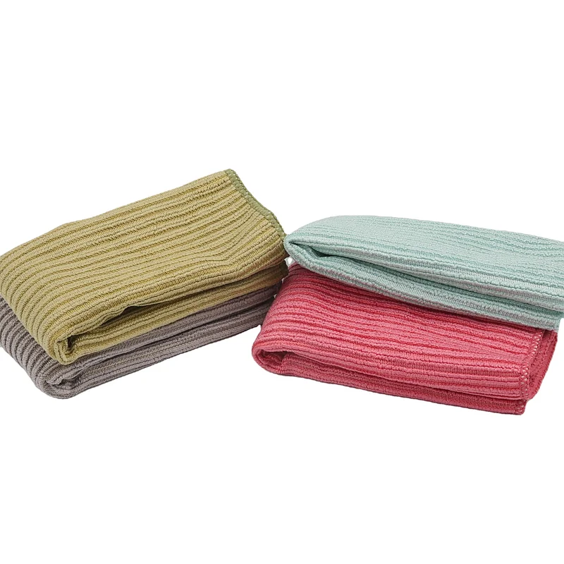 custom premium quality microfiber cleaning towel kitchen cloth household