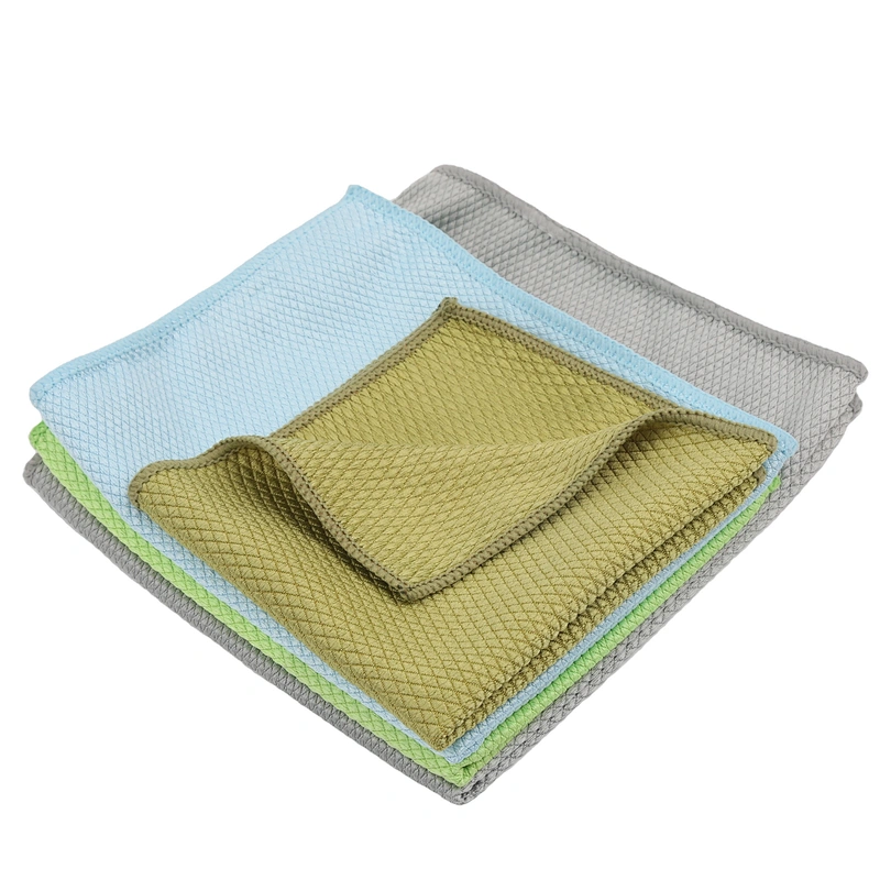 Custom diamond cloth microfiber towel lens cleaning cloth glass cleaning towel