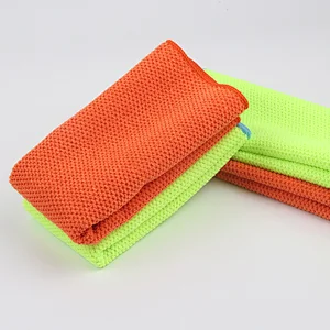 80 polyester 20 polyamide special custom lint free microfiber dish cloth