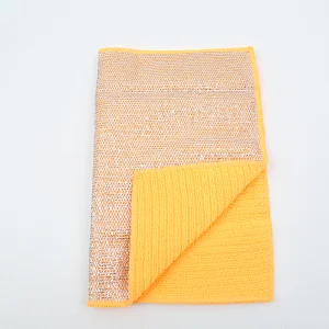 china supplier high quality microfiber non-abrasive kitchen scouring pad