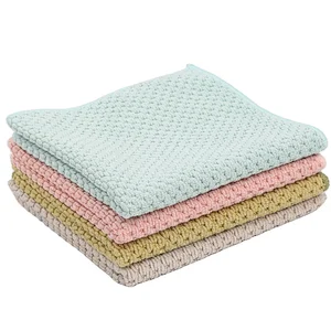 270~360gsm 80 polyester 20 polyamide custom lint free microfiber towel kitchen cleaning towel microfiber cloth