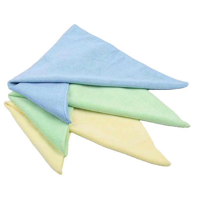 270~360gsm 80 polyester 20 polyamide custom lint free premium kitchen towel microfiber cloth
