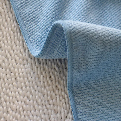 Plain fabric colorful customized size 80 polyester 20 polyamide microfiber cloth napkins