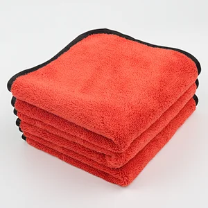 40x40cm 800gsm Microfiber car cleaning cloth absorbent towel