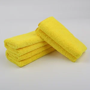 40x40cm 320~550gsm microfiber car drying towel absorbent towel for car cleaning