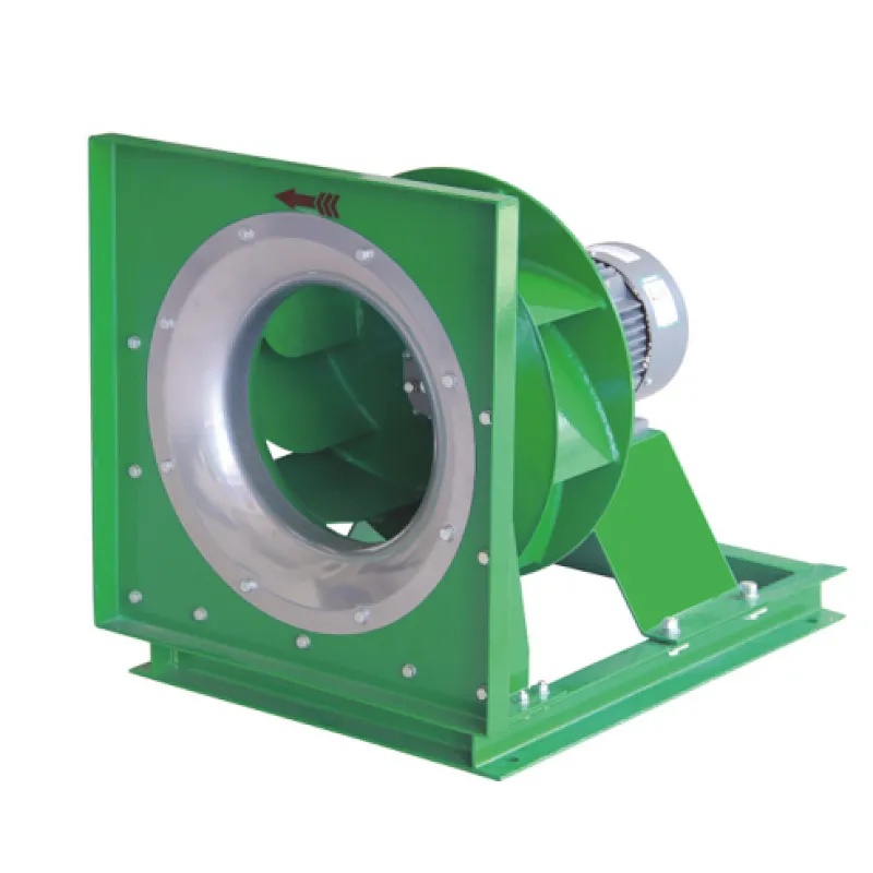 Backward inclined centrifugal fan