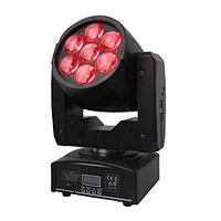7pcs 12w RGBW LED Wash Moving Head Light With Zoom