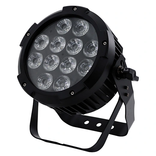 led battery wireless dmx flat par light