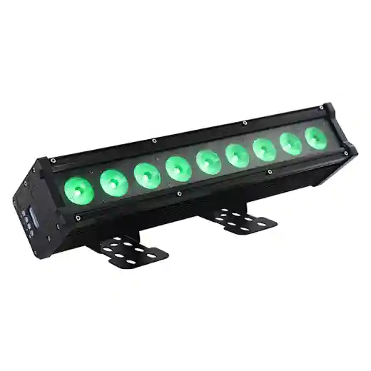 Outdoor WIFI App 9x18W RGBAW UV Battery Powerd Wireless Led Wall Washer