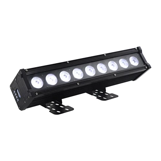 Outdoor WIFI App 9x18W RGBAW UV Battery Powerd Wireless Led Wall Washer