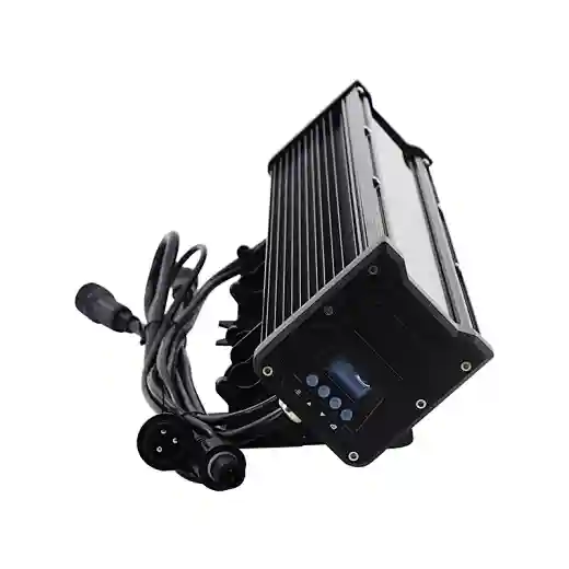 Outdoor WIFI App 9x18W RGBAW UV Battery Powerd Wireless Led Wall Washer