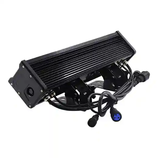 Outdoor WIFI App 9x18W RGBAW UV Battery Powerd Wireless Led Wall Washer