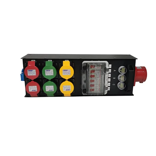 7 Road 16A Waterproof Output Power Distributor In Rectangle Shape
