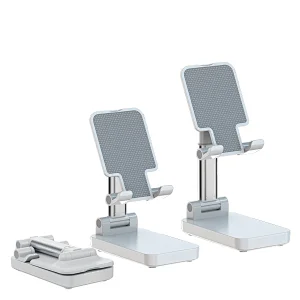 PS-K005 foldable desktop stand with 5000mah power bank