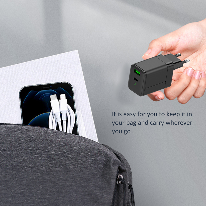 PD30W+QC18W Travel Charger