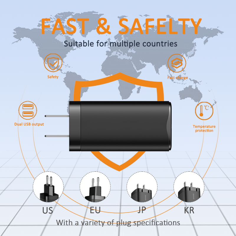 GaNFast PD65W Travel Charger