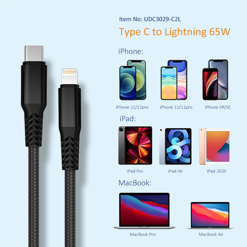 USB-C to Lightning Cable