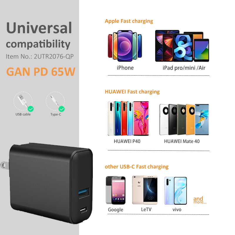 GaNFast PD 65W  Travel Charger