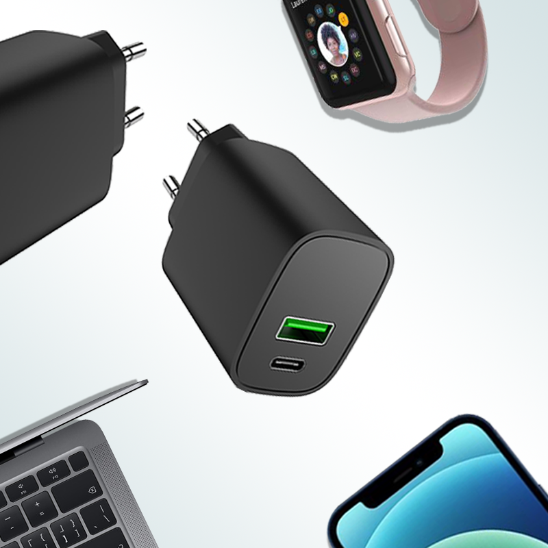 PD20W+QC18W Travel Charger