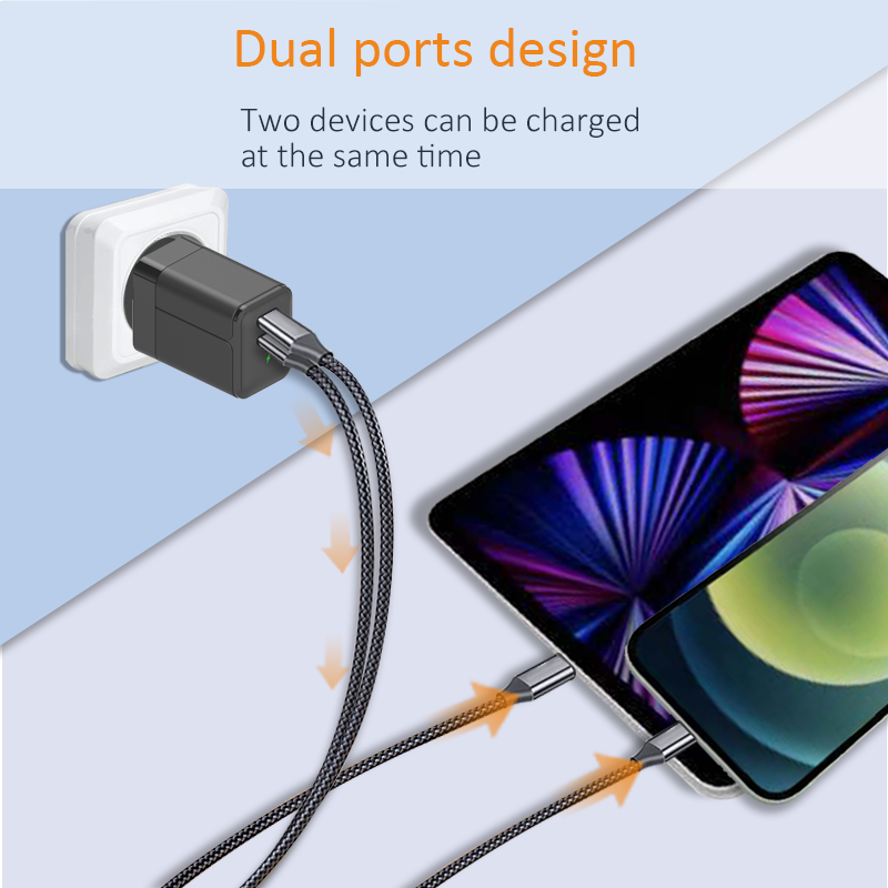 PD30W+QC18W Travel Charger