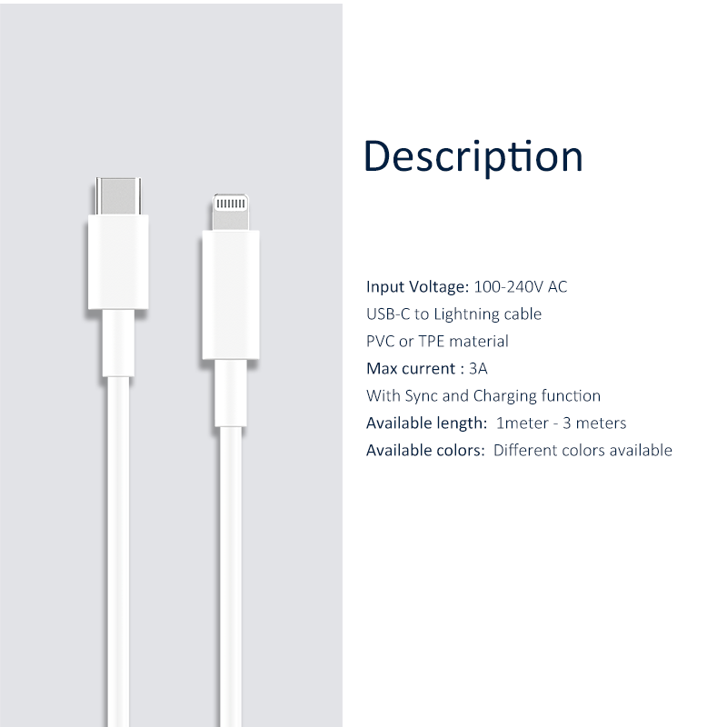 USB-C to Lightning Cable