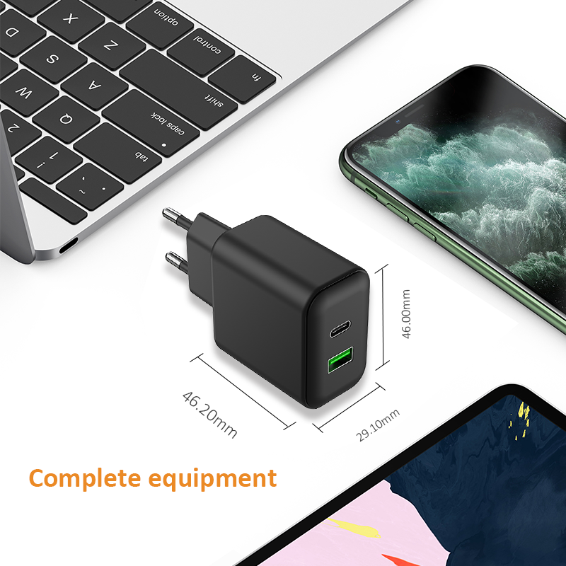PD 30W+QC 18W Travel charger