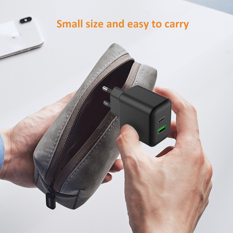 PD 30W+QC 18W Travel charger