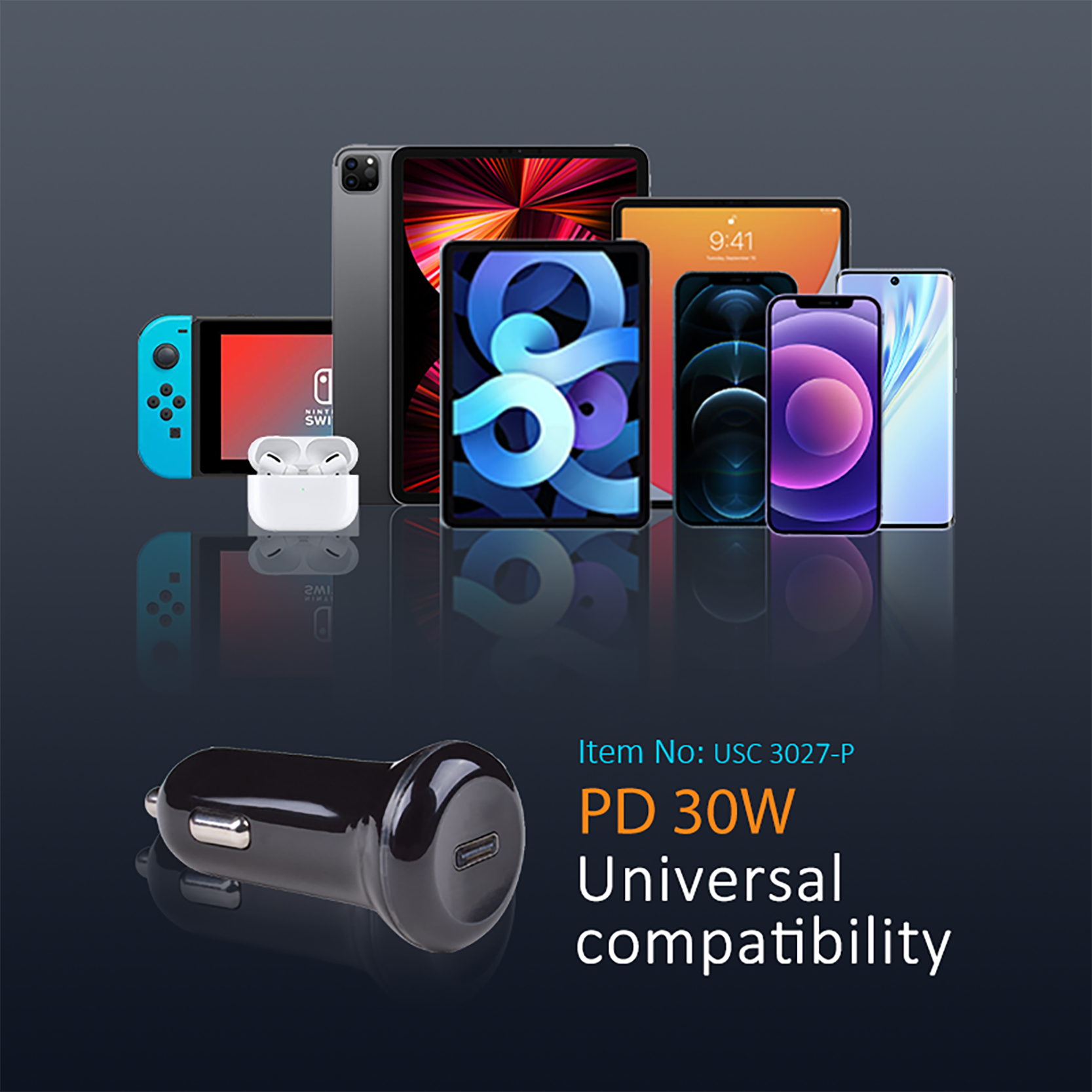 PD30W Car charger